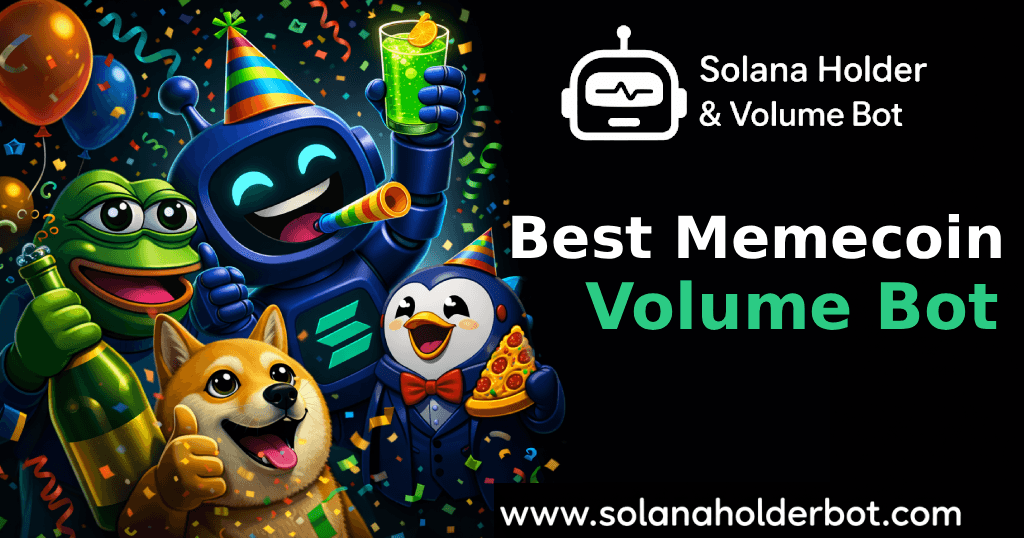 Meme coin volume bot generating real trading activity for Solana memecoins in 2026